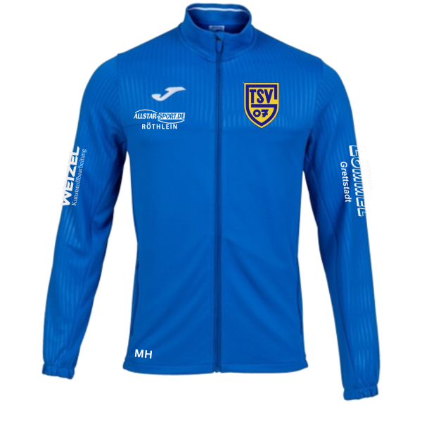 Trainingsjacke mit Logos und Initialen